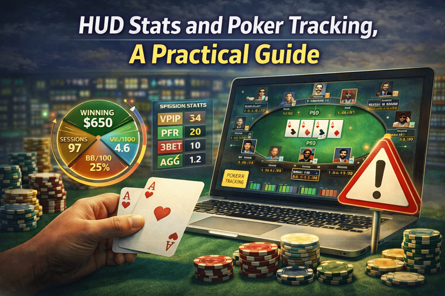 HUD Stats and Poker Tracking, A Practical Guide